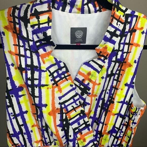 Multicolor Sleeveless Dress - Picture 7 of 9